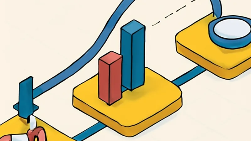 diagrama de fluxo mostrando transição gradual de links patrocinados para busca orgânica ao longo do tempo