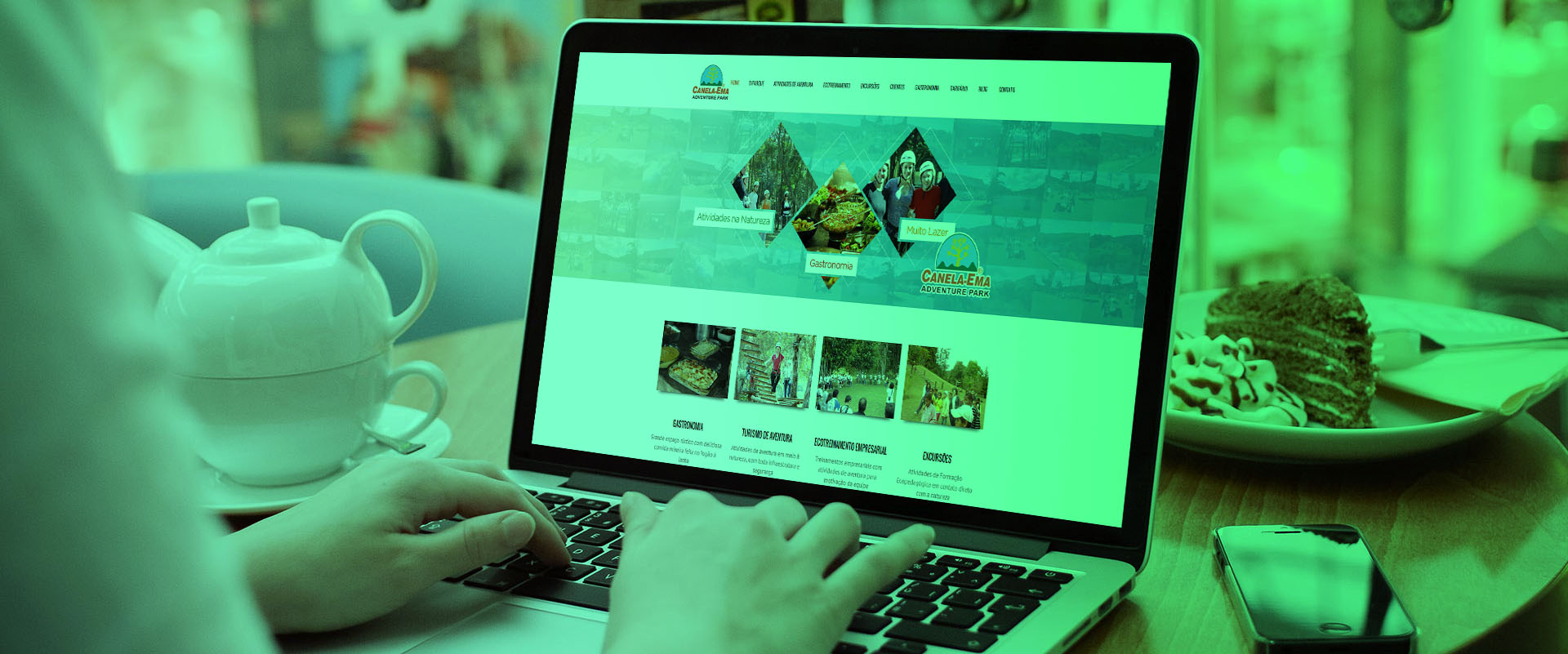 Criação de Sites para Parques de Aventura