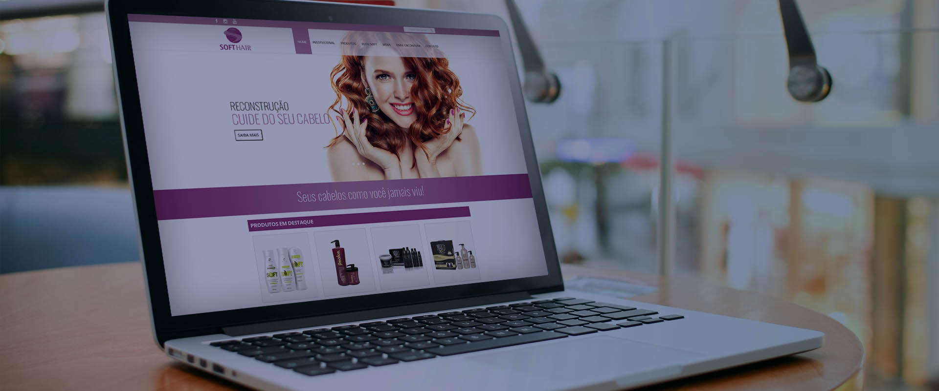 Criação de sites para indústrias de cosméticos