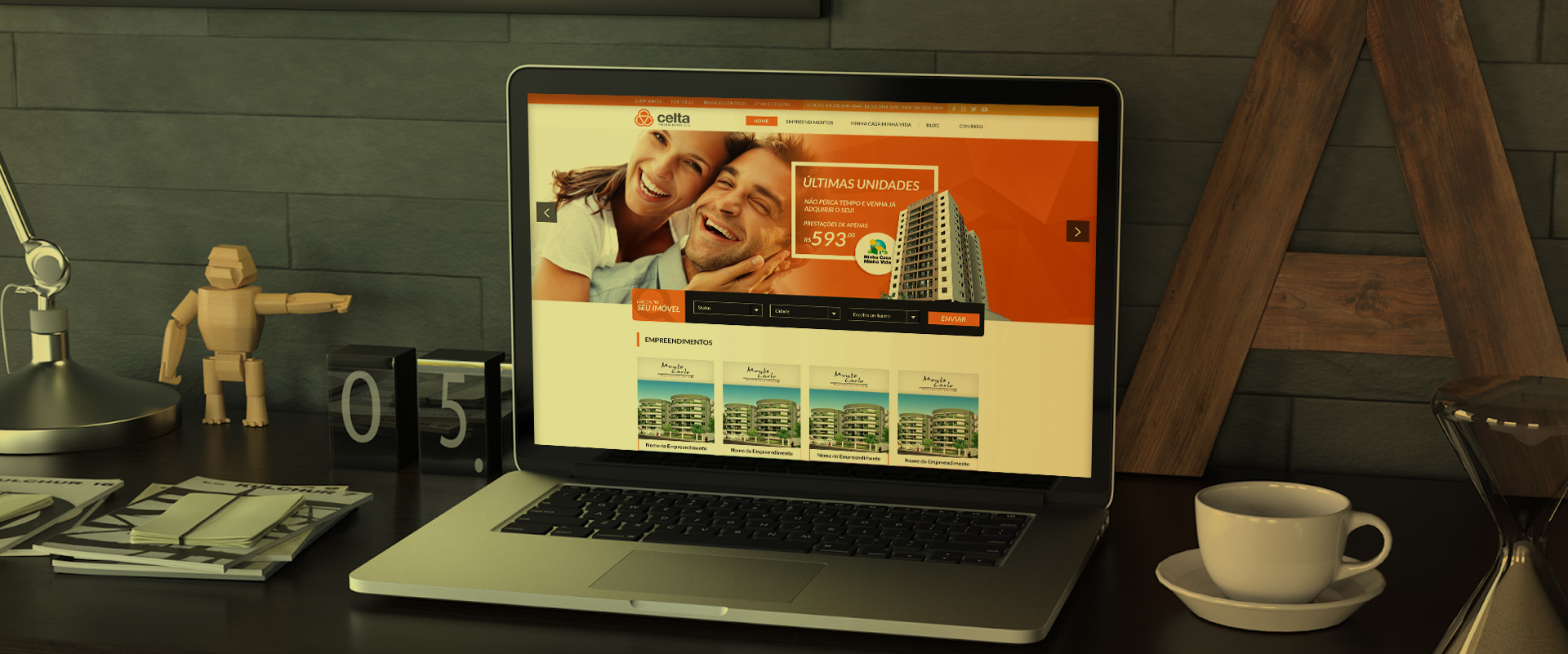 Criação de site para construtoras