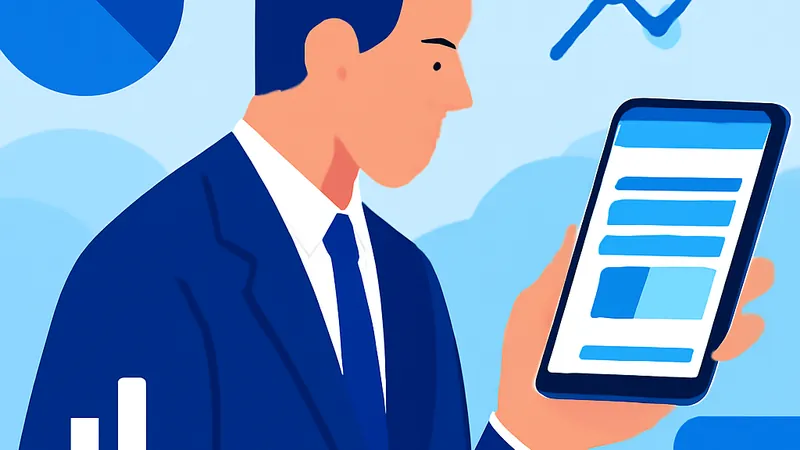 Pessoa verificando performance mobile do site WordPress em smartphone com analytics