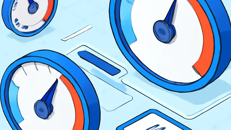 Dashboard de métricas Core Web Vitals mostrando LCP, INP e CLS para site WordPress