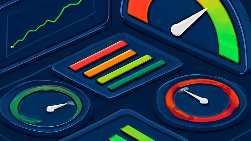 dashboard com métricas Core Web Vitals LCP INP e CLS para sites WordPress