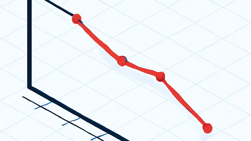gráfico mostrando queda nas conversões conforme aumenta o tempo de carregamento do site