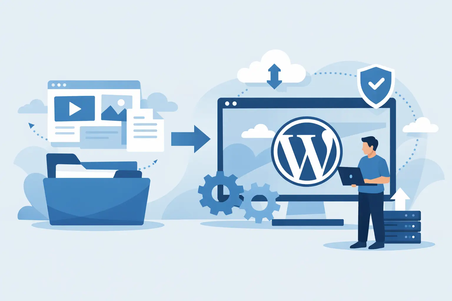 Como migrar conteúdo para WordPress sem risco