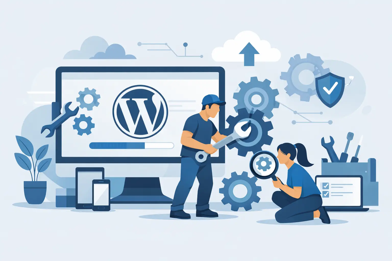 Manutenção preventiva WordPress sem improviso