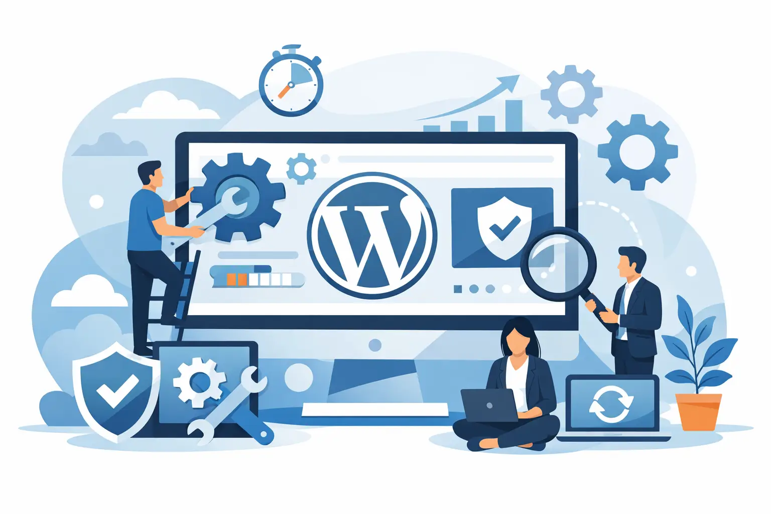 Manutenção WordPress para empresas na prática