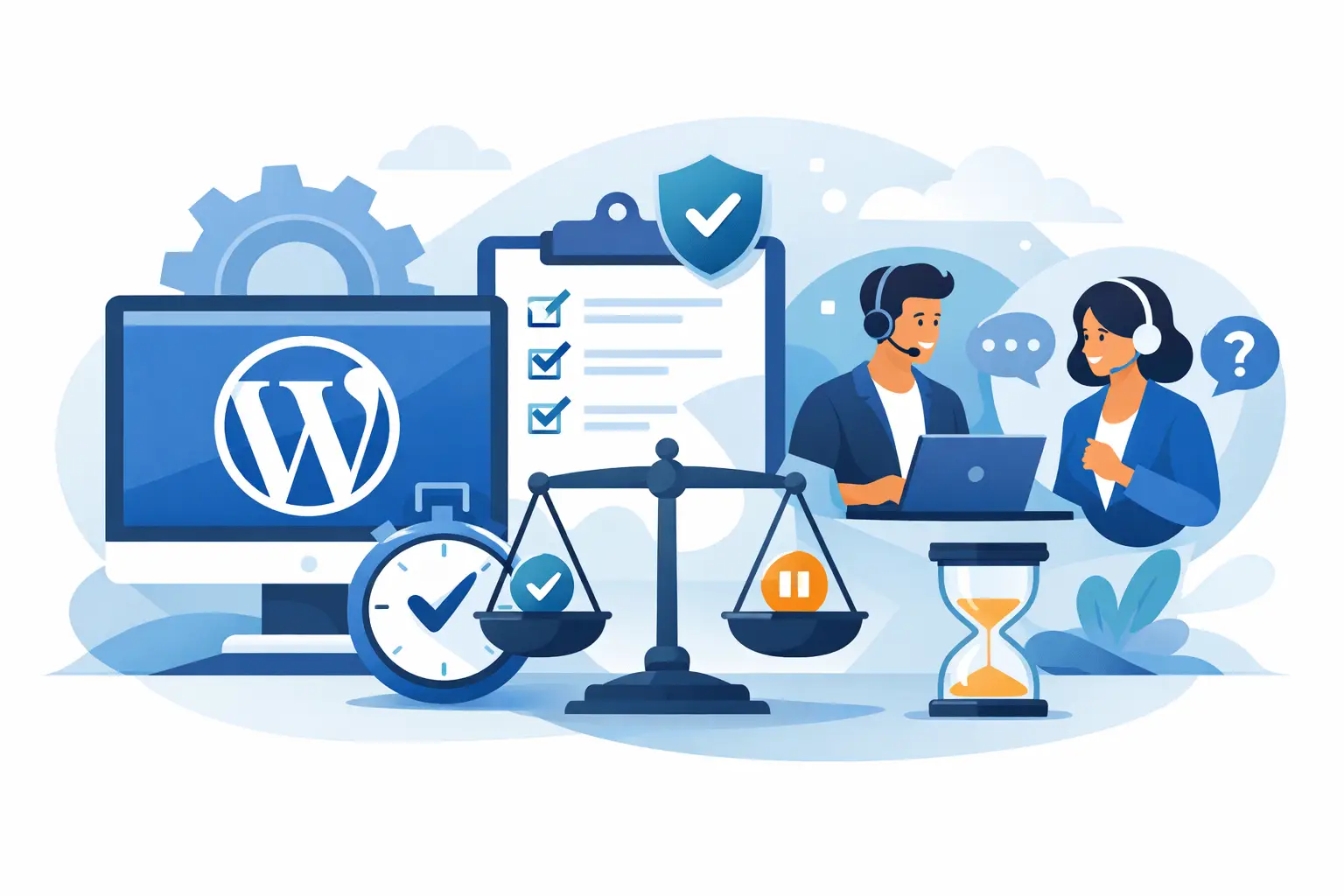 WordPress.com SLA de suporte: o que avaliar