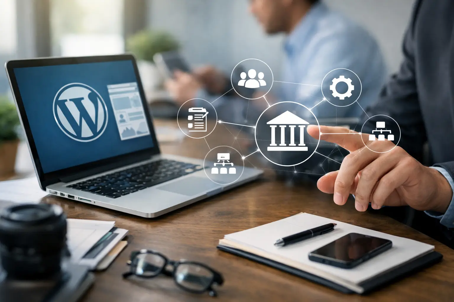 Como estruturar governança em WordPress