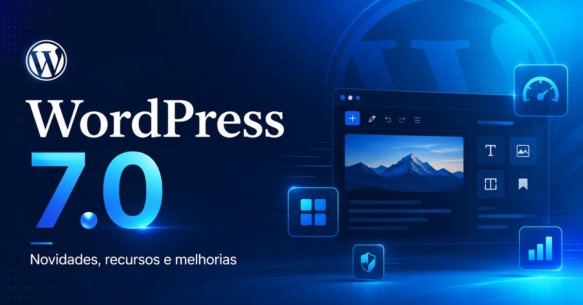 Dashboard do WordPress 7.0 com integração nativa de Inteligência Artificial