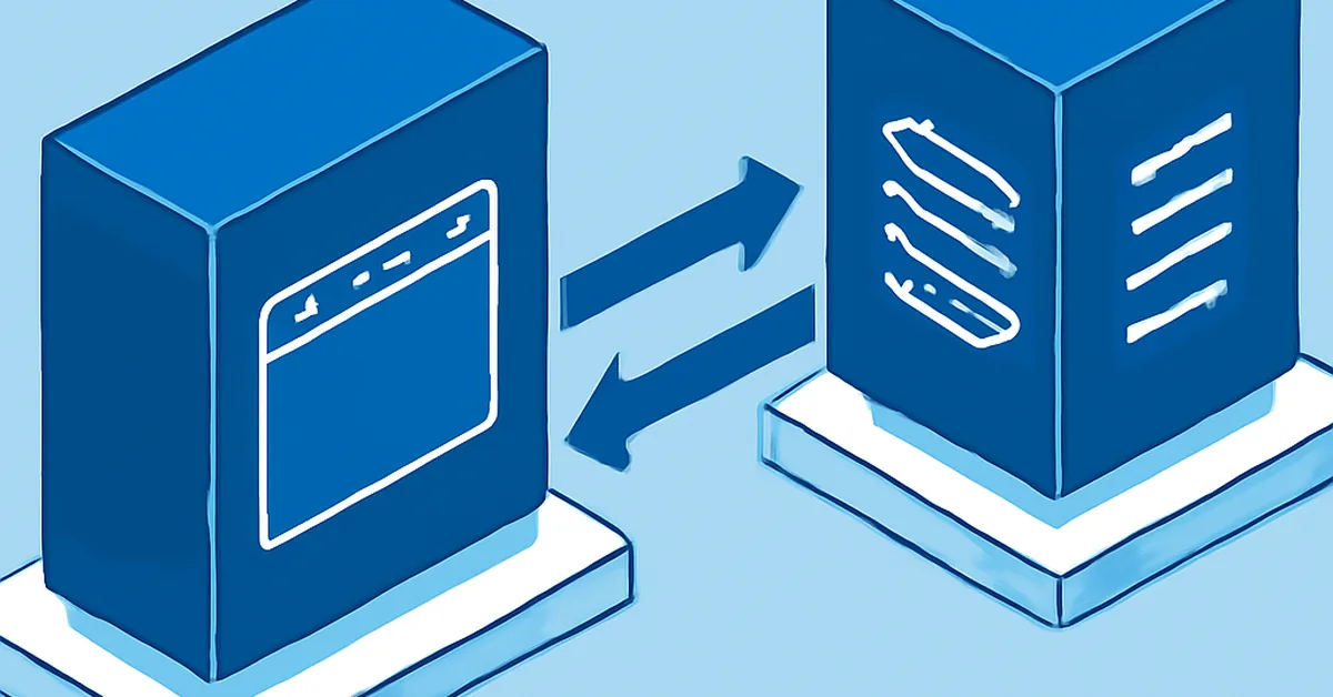diagrama arquitetura WordPress headless com front-end separado do back-end via API